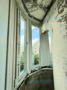 Остекление 2х лоджий в панельном доме - фото 10
