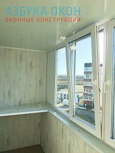 Лоджия с внутренней отделкой - фото 2