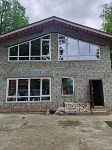 Пристрой к дому,остекление - фото 1